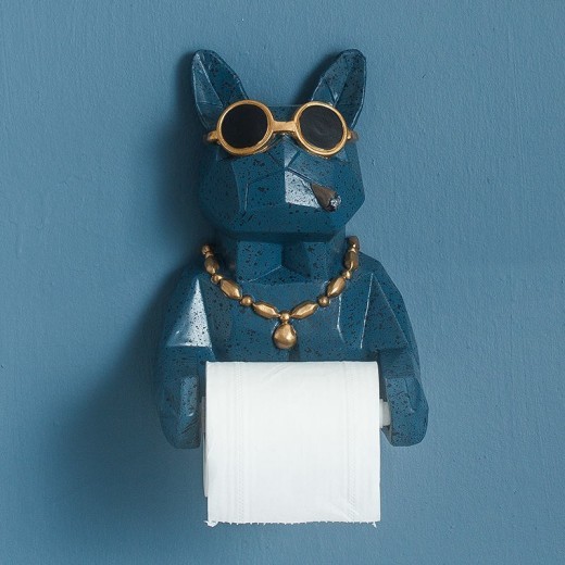 Wall-mounted Bear Tissue Box