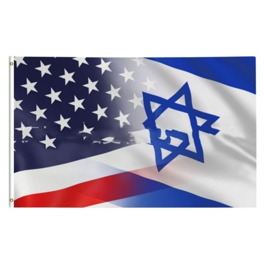 Stand With Israel Flag American Bandera