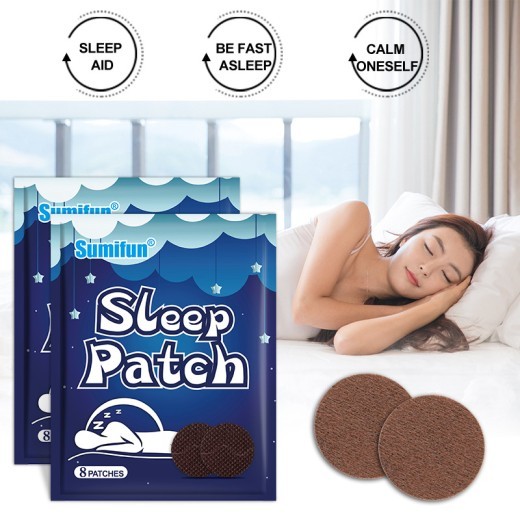 1 Pack Of 8 Sleep Calming Patches