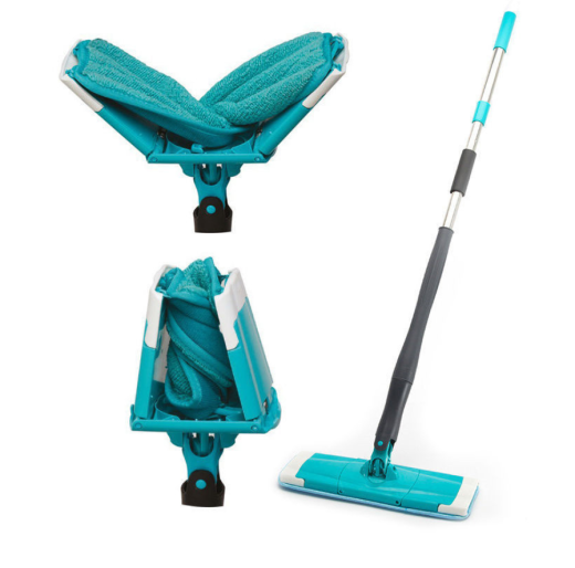 New spot TV twist mop screwing mop hand-free folding flat mop automatic screwing mop