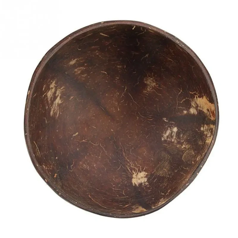 Vintage Natural Coconut Shell Bowl