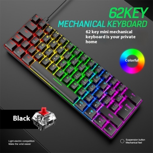 T60 Mechanical Keyboard Phablet Mechanical Shaft