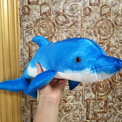Simulation Dolphin Ocean Plush Toy Pillow Gift