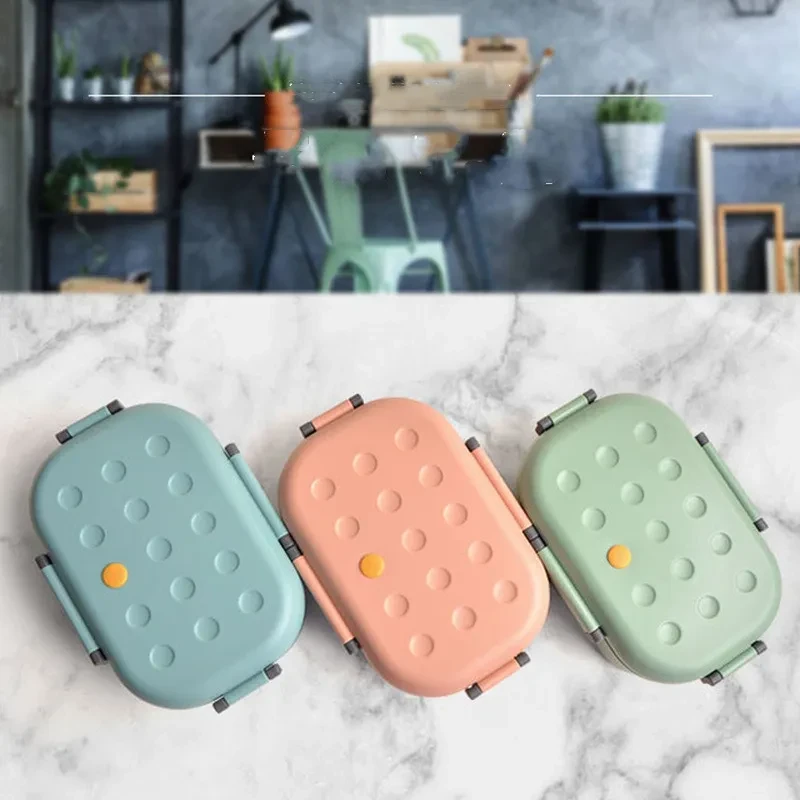 Fashion Creative Literary Plastic Lunch Box