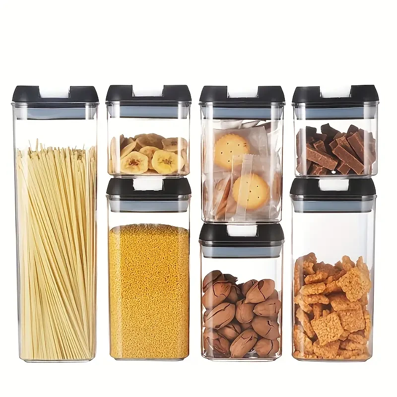 7 Pack Airtight Food Storage Container Set