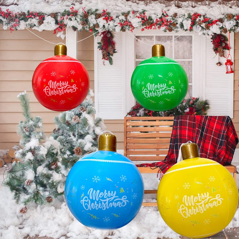 Inflatable Christmas Lantern Ball - Fun Crafts and Outdoor Decoration