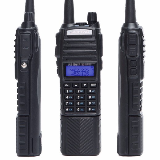 Battery Walkie Talkie UV Double Segment Hand Station Double