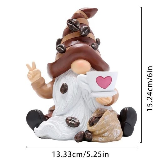 Resin Crafts Affordable Luxury Style Coffee Home Decoration Desktop Ornaments