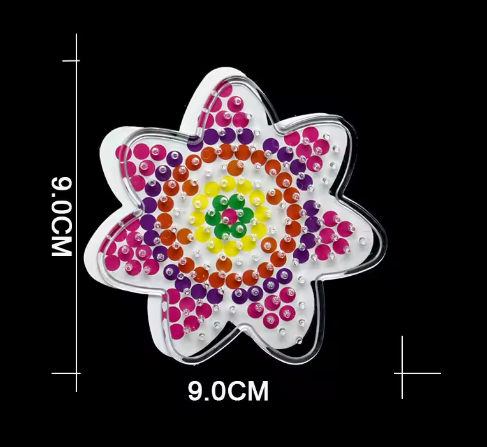 Fuse Pixel Art Puzzle Pegboards Patterns Templates Ironing Paper White Plastic Tweezers for 5mm Hama Beads 3D Toys Children Gift