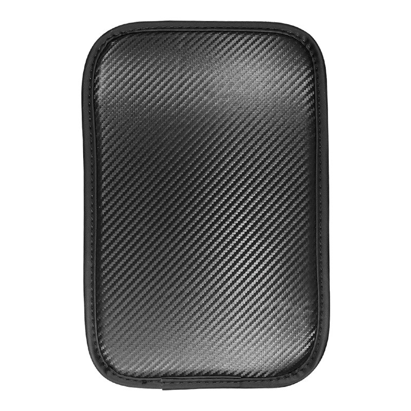 Automotive Carbon Fiber Armrest Box Mat
