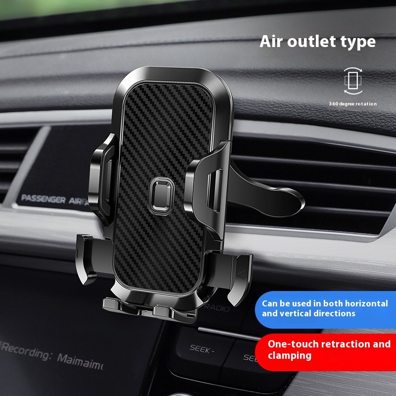 Car Mobile Phone Bracket Multifunctional Air Outlet Navigation Phone Holder