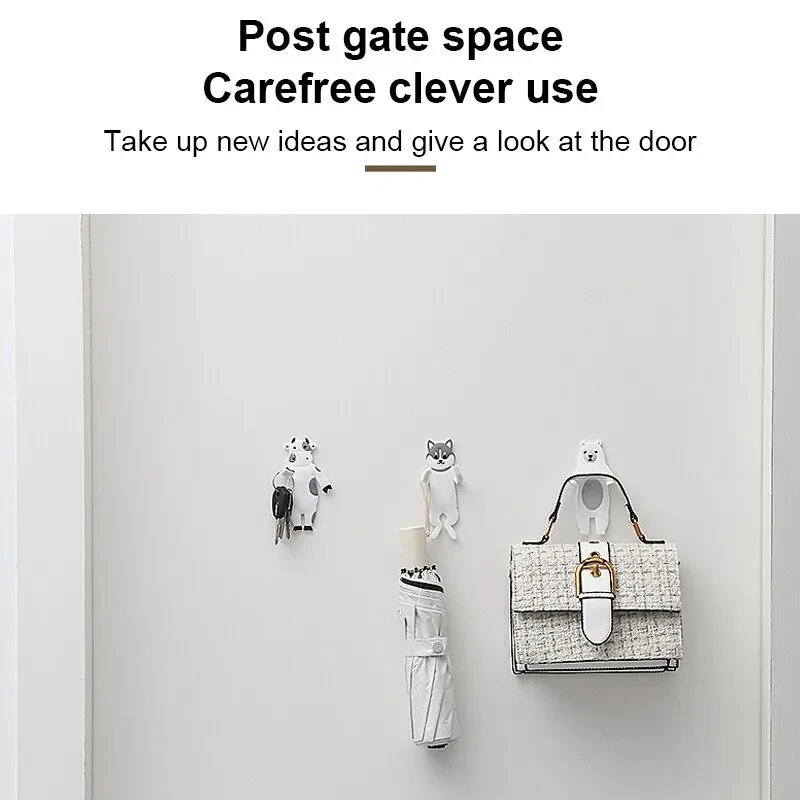 Punch-Free Cute Animal Hook Multifunctional