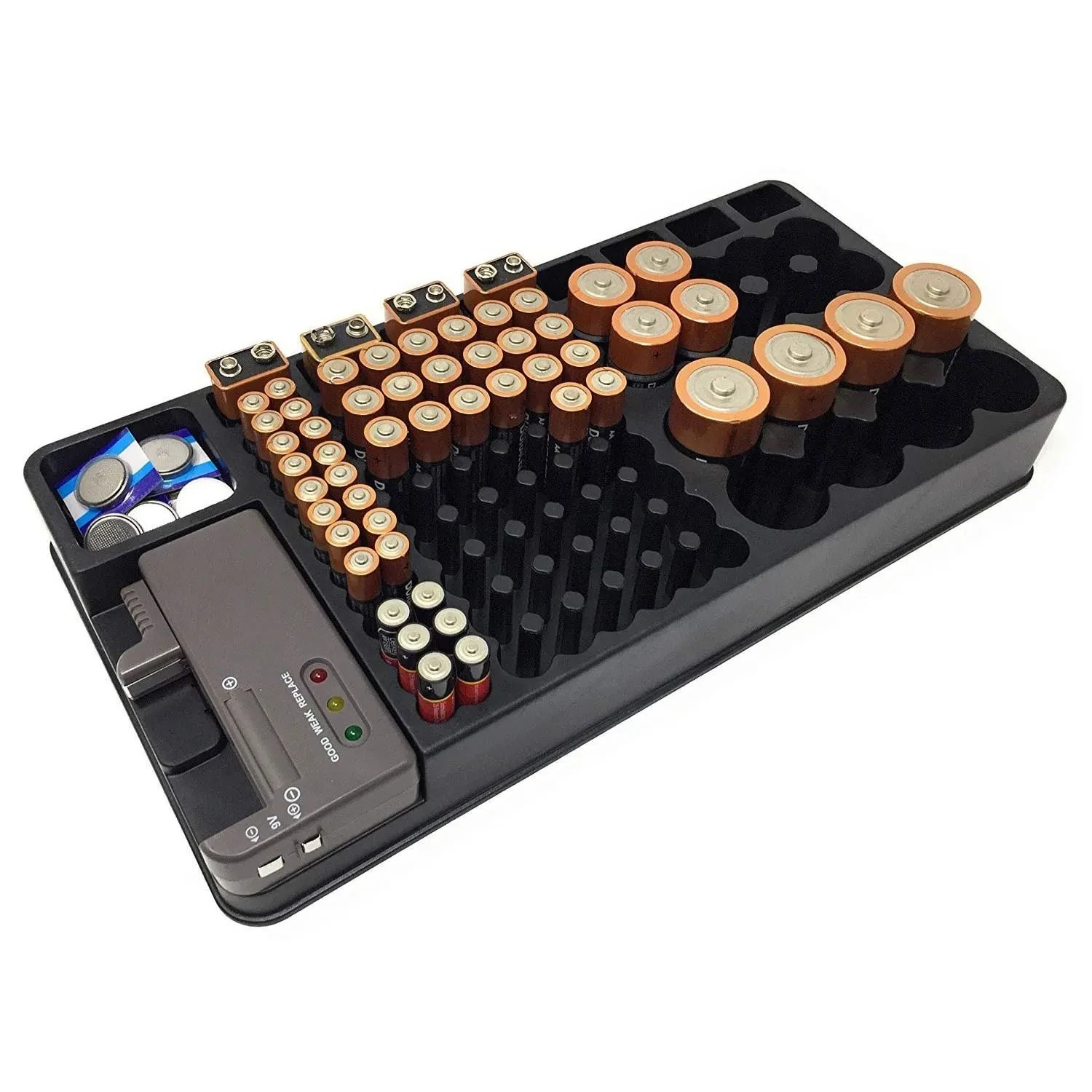 Multi battery storage case