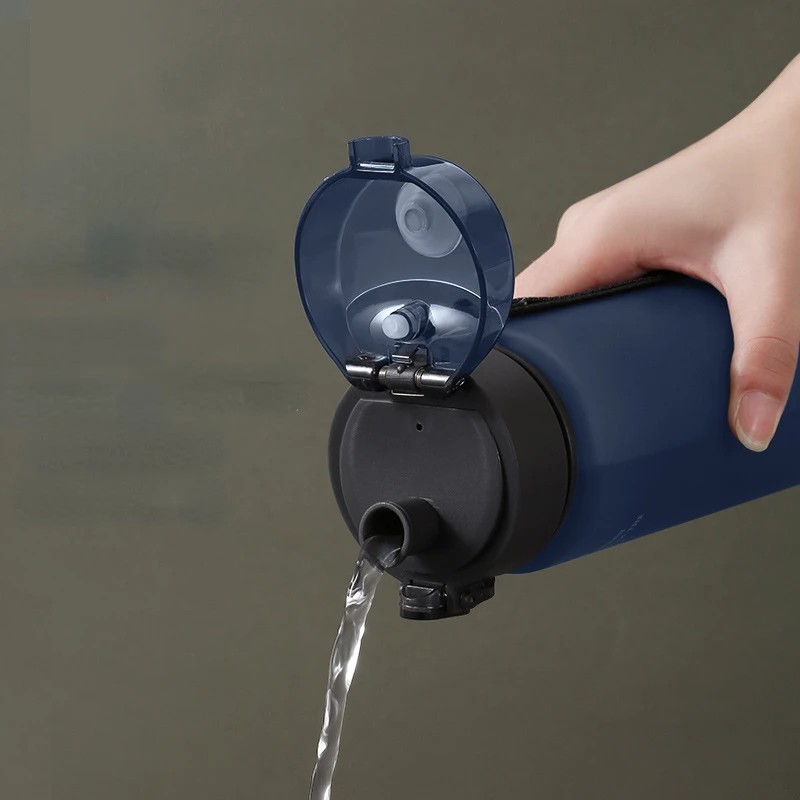 MINISO Pikachu 560ml Direct Drinking Water Bottle  Large Capacity Portable Coffee Cup, Leak Proof, Durable Cartoon Cute Hydroflask