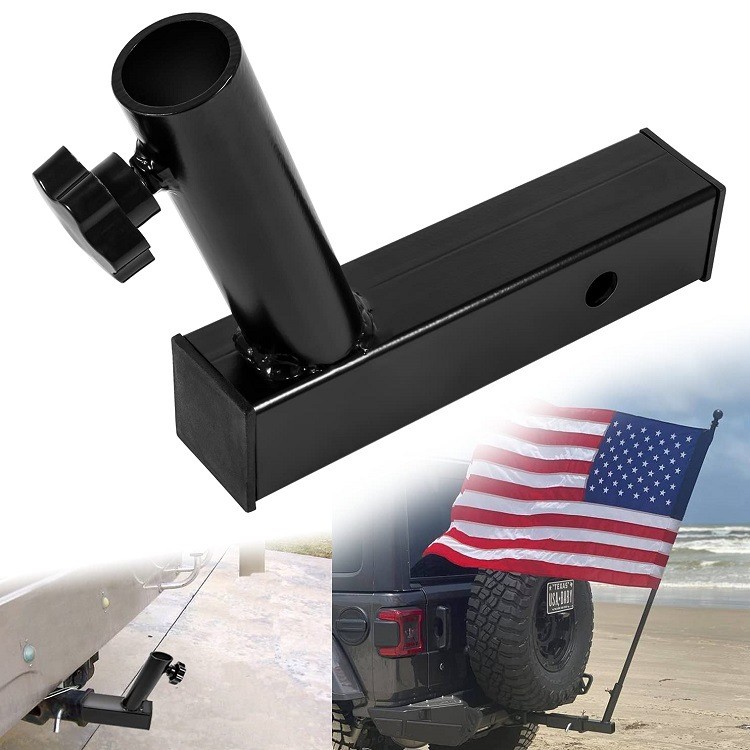 Trailer Suspension Flagpole Bracket