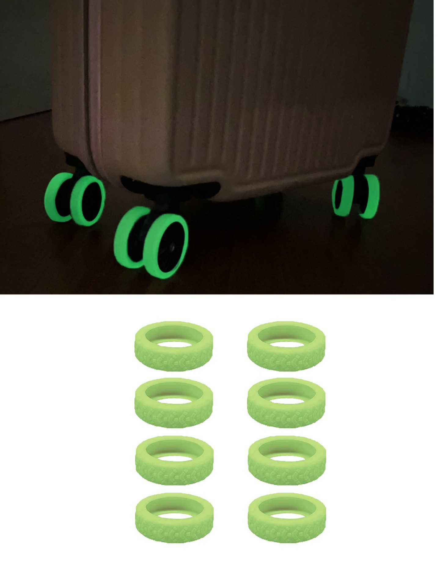 Luggage Suitcase Wheels Protection Covers