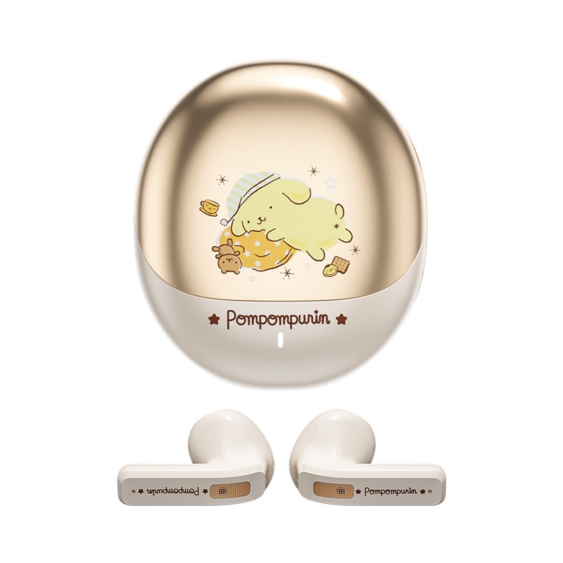 Miniso Sanrio BL02 Wireless Bluetooth 5.4 Earphones  Touch Control HD Call Earbuds with LED, Long Endurance Music Headphones, Cute Design