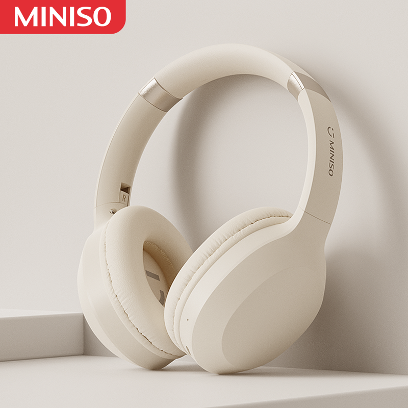Original MINISO MCD02 Bluetooth V5.3 HIFI Sound Headset  Low Latency, Portable Folding Wireless Headphones, 2023 New