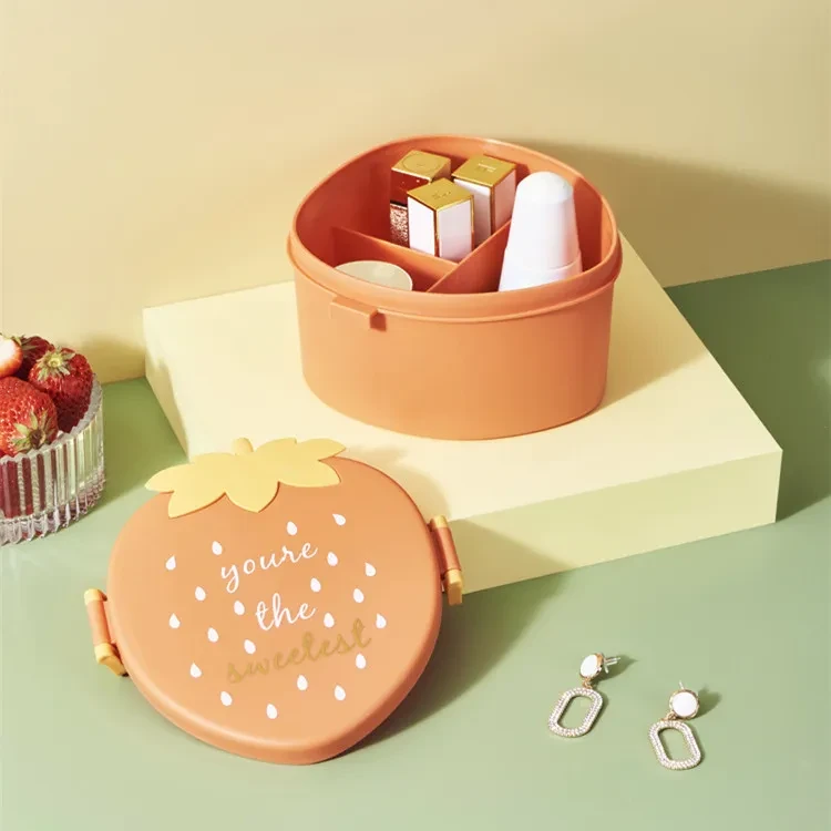 Creative Strawberry Work Student Japanese Picnic Bento Box