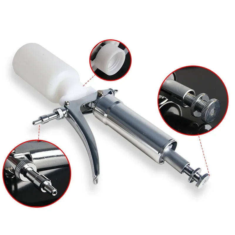 Adjustable Continuous Pet Syringe