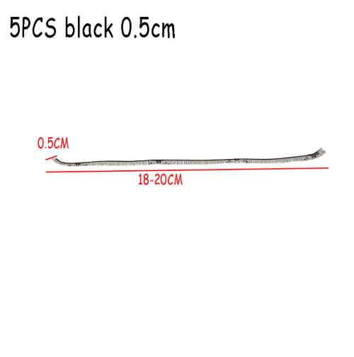 5Pcs 20cm BJD/SD DIY Doll False Eyelashes Black Brown Tawny Eye Lash Dolls Accessories Doll Parts Toy Decoration Kids Gift