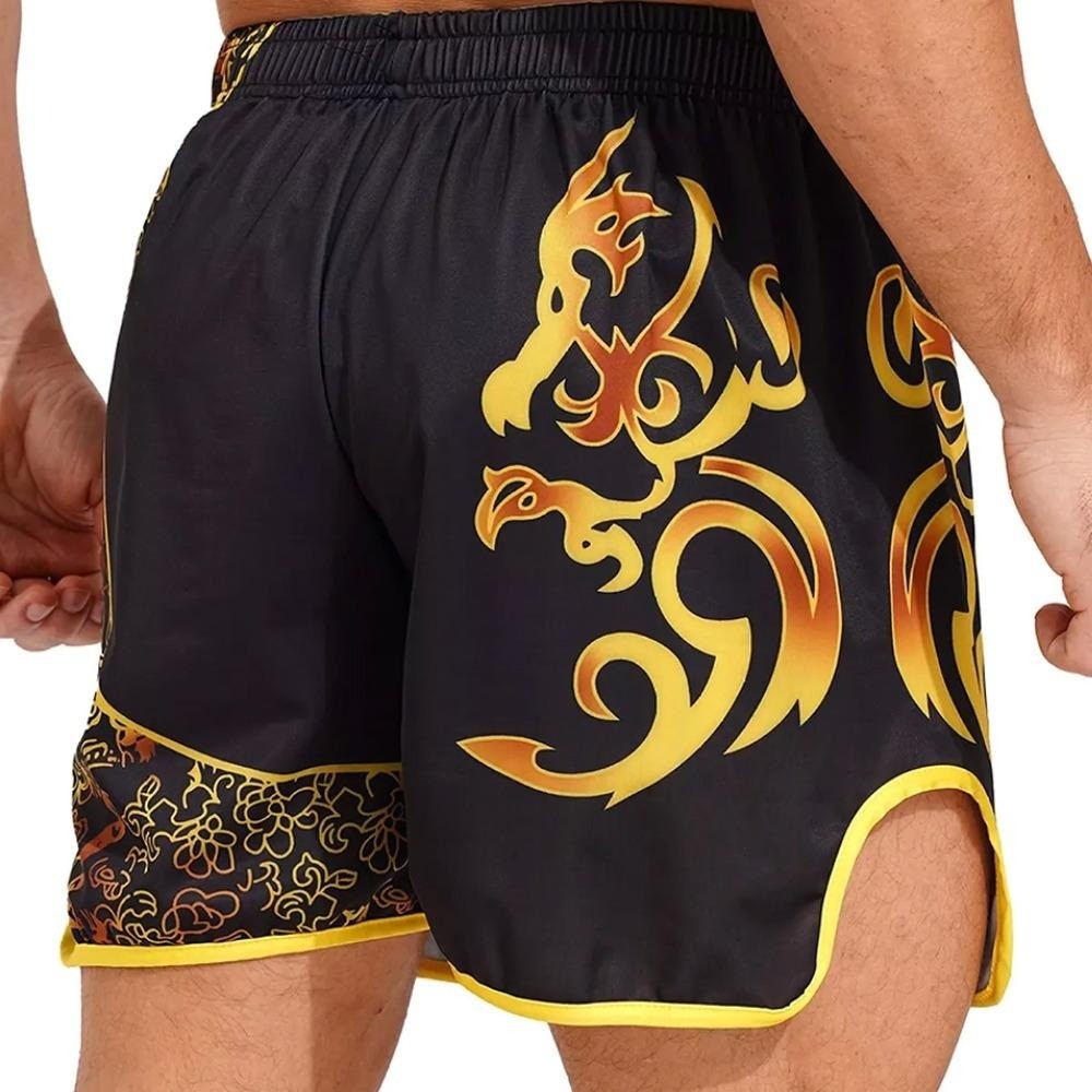 Men's Muay Thai Shorts  MMA Fighting Training Shorts