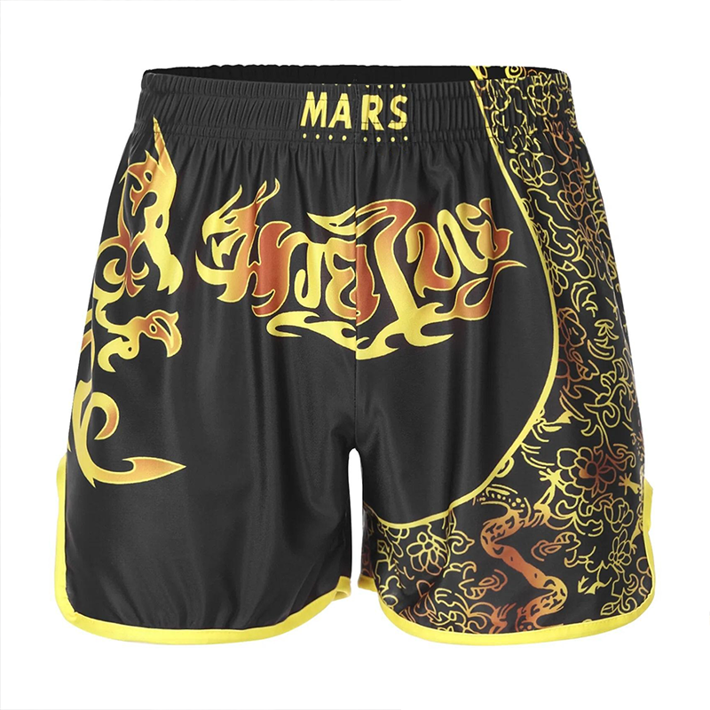 Men's Muay Thai Shorts  MMA Fighting Training Shorts