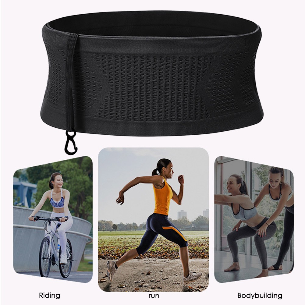 Seamless Running Waistpack  Lightweight Invisible Jogging Waist Bags