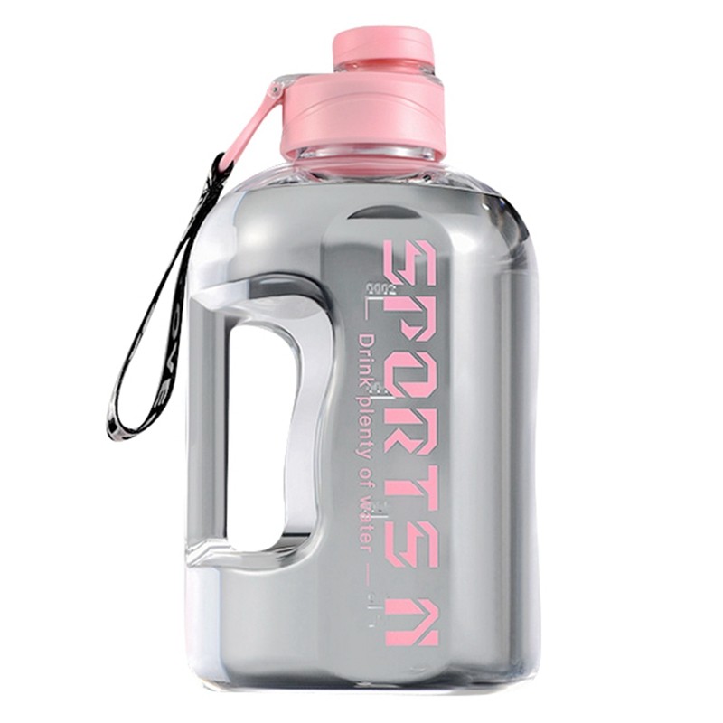 2.7/1.7L Insulated Water Bottle with Straw Leakproof Fitness Bottle for Gym, Travel, Hiking, and Camping