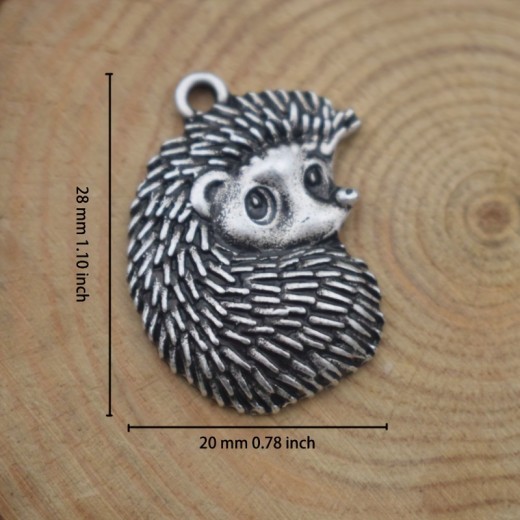 Cute Hedgehog Jewelry Car Keychain