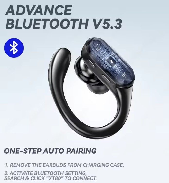 Lenovo XT80 True Wireless Earphones with Noise Reduction Earhooks