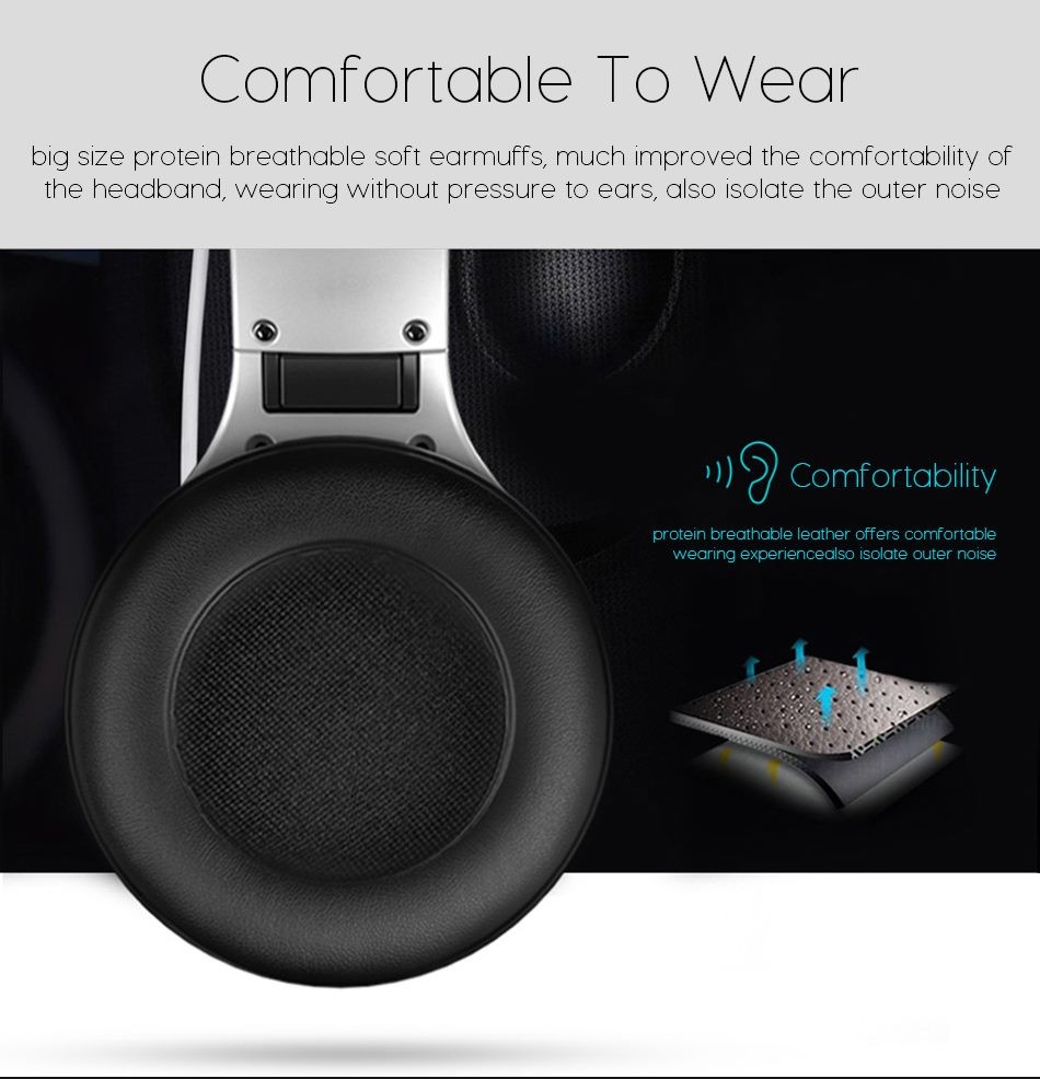 ZEALOT B20 HiFi Stereo Bluetooth Headphone Wireless Headset Super Bass Over Ear