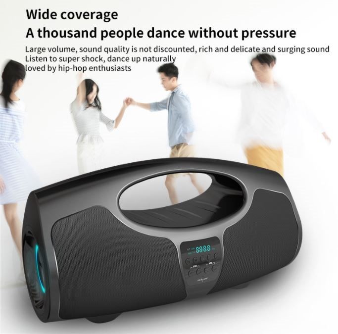 Bluetooth speaker, Zealot P1, 40W Loud Speaker,8000mAh, With Wire Microphone,