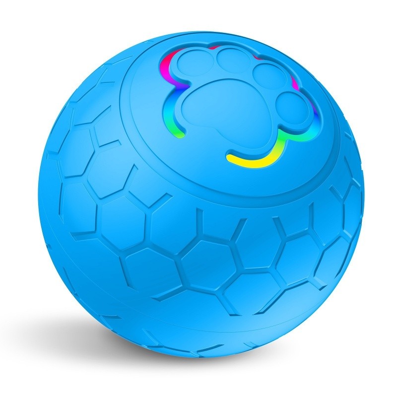 Smart Interactive Dog Ball Toy - Rechargeable Automatic Rolling Ball with Motion Activation and Remote Control
