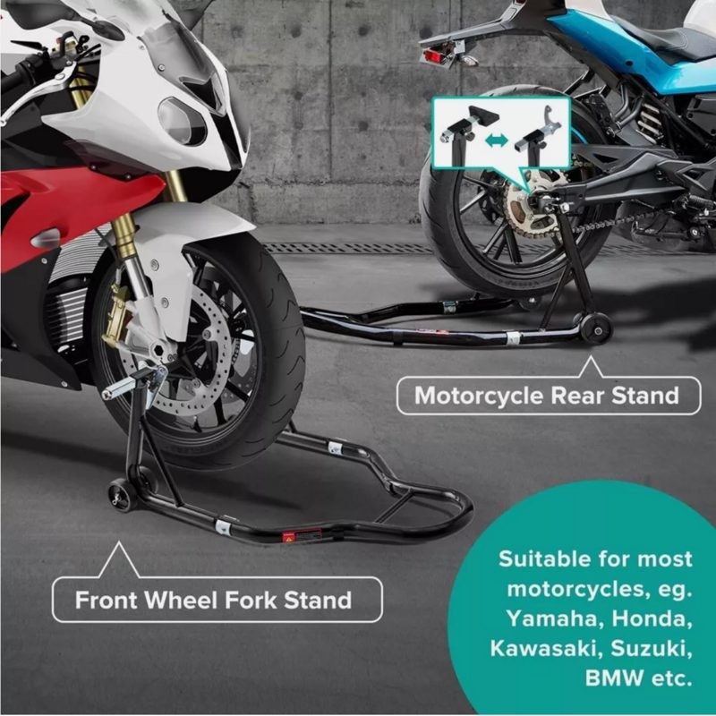 Motorcycle Stand Front Rear Universal