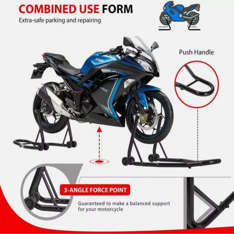 Motorcycle Stand Front Rear Universal