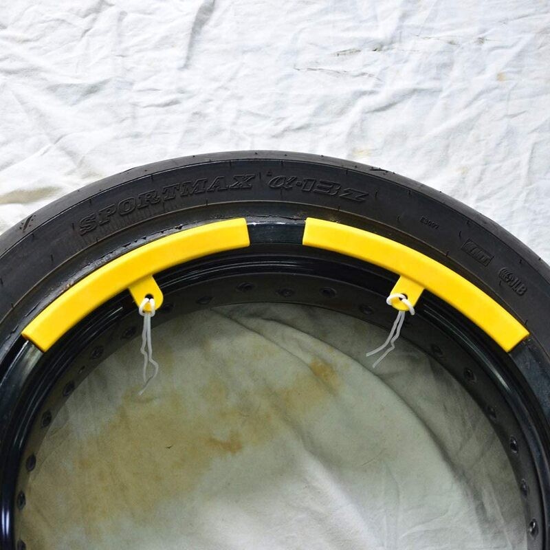 Motorcycle Tire Iron Changer Lever Tool Wheel Rim Protector Valve Tool