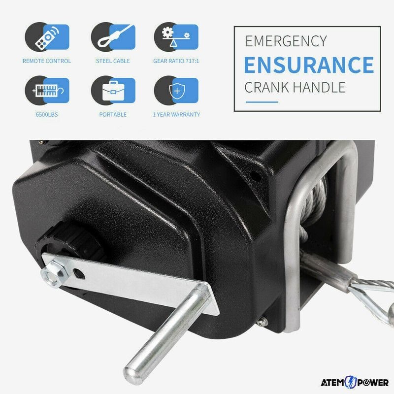 Electric Winch 6500 LBS