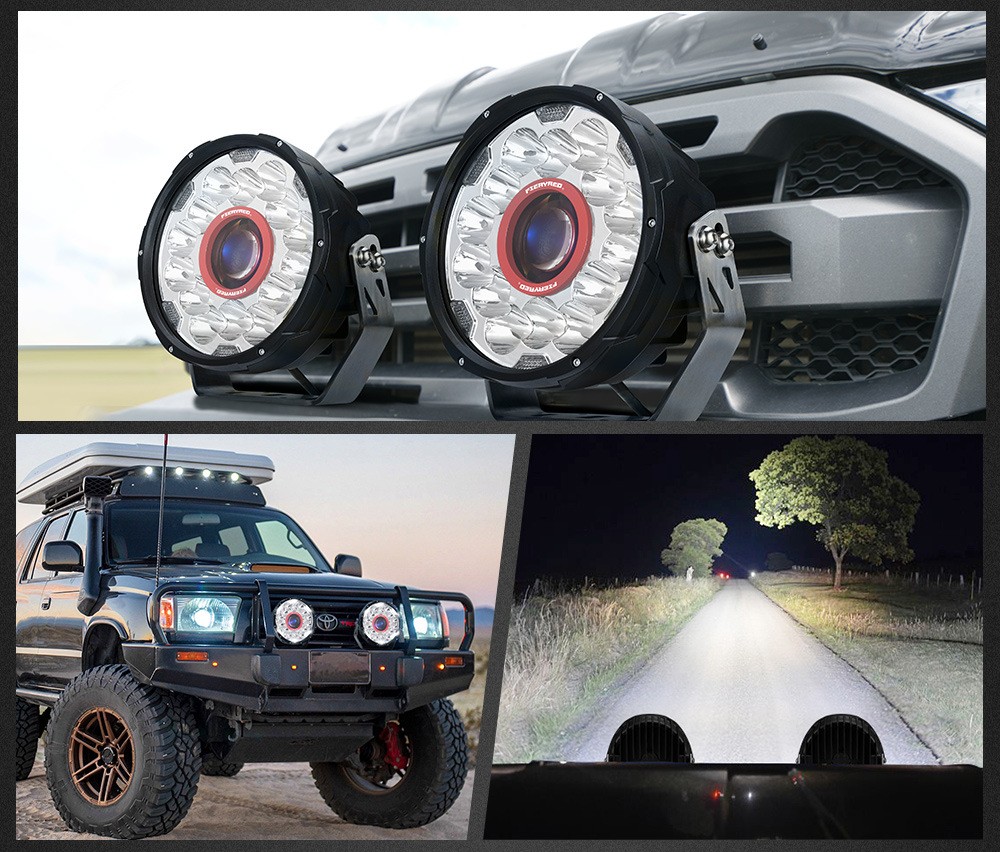 7-inch LED Waterproof Off-road Vehicle Retrofit Lights