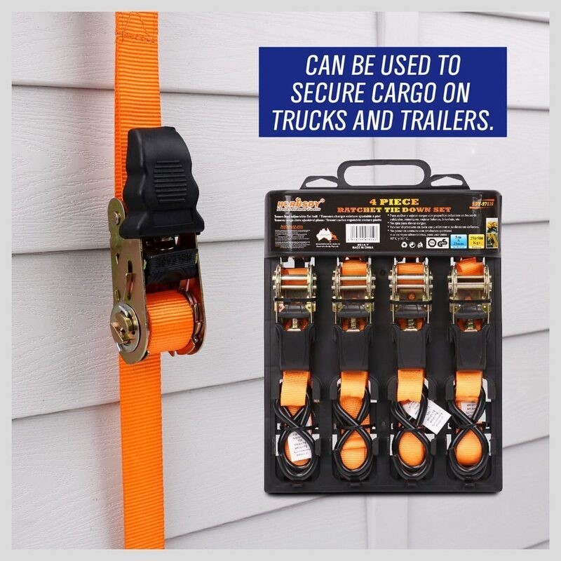 Ratchet Tie Down Strap Motorcycle Packing