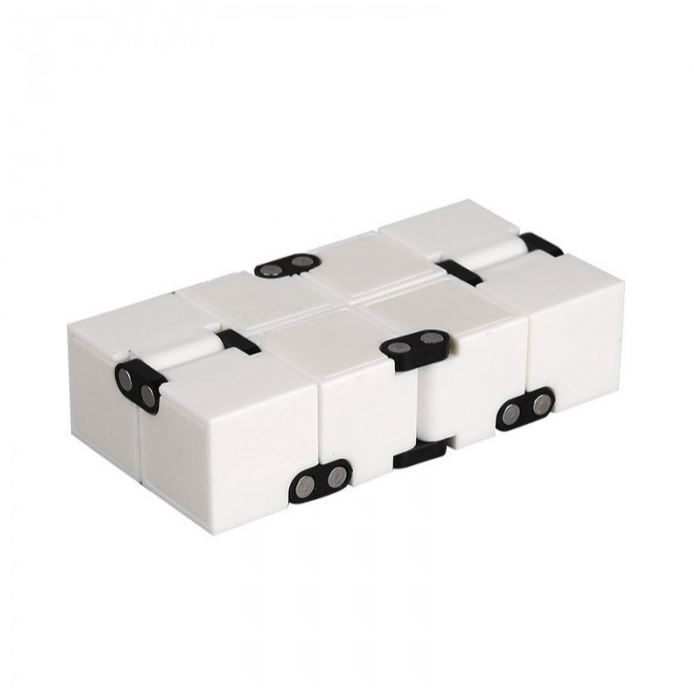 Infinity Cube, Decompression Stress Reducer Perfect Toys Infinity Turn Spin Cube