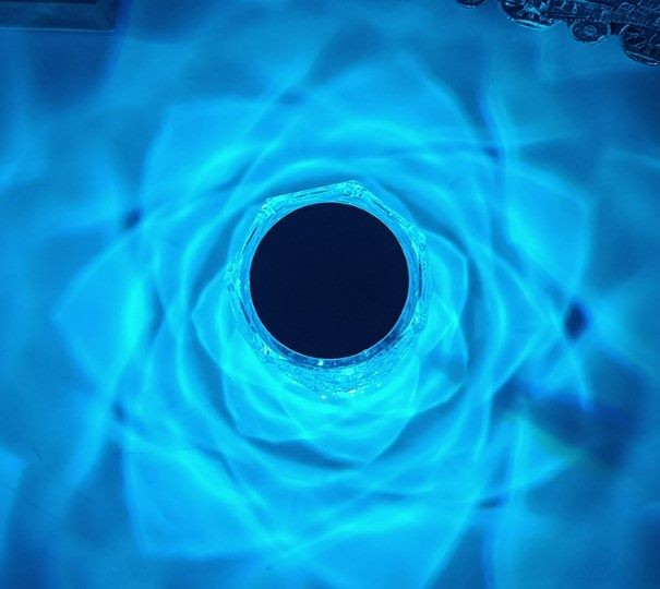 Rose Crystal Lamp with Touch and Remote Control, Big Size