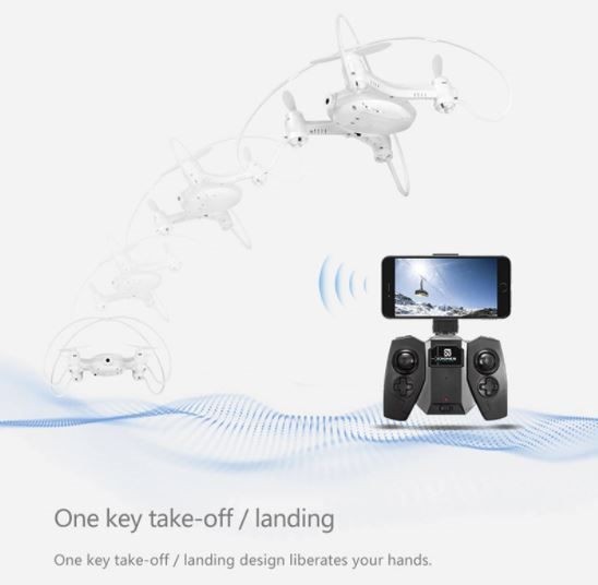 Drone, Mini Drone SMAO M7S with Camera, FPV, 100m remote Distance