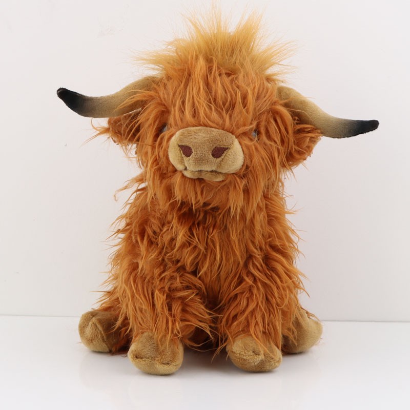Scottish Highland Cow Cattle Stuffed Animal