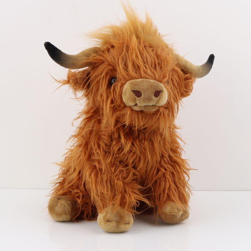 Scottish Highland Cow Cattle Stuffed Animal