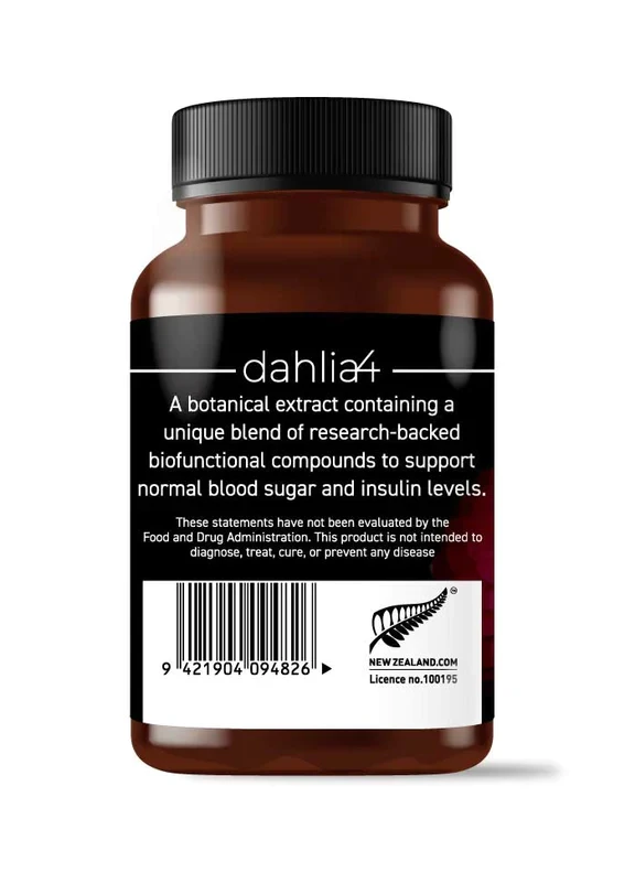 Dahlia4 Natural Glucose Support x 3 MULTIBUY. FREE SHIPPING