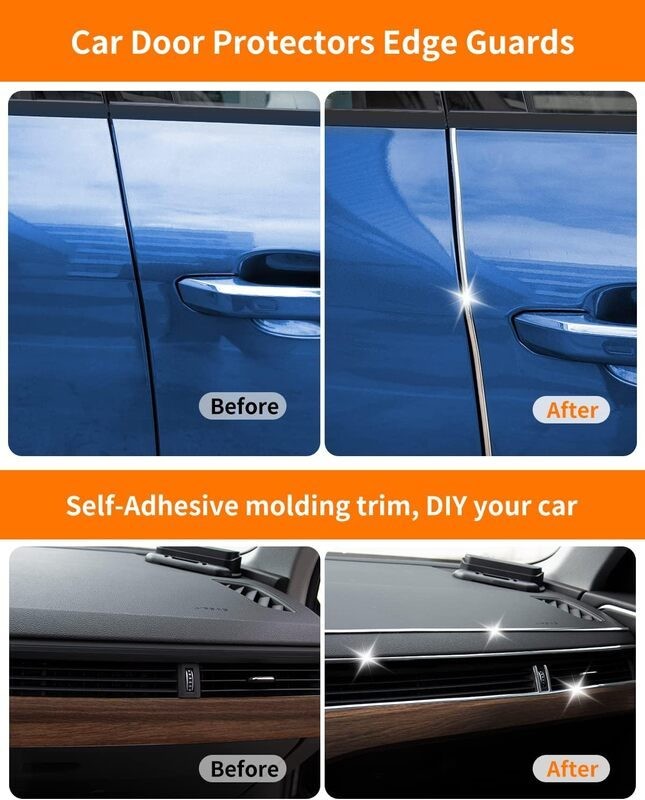 Car Chrome Styling Moulding Trim Strip 12mm x 5M