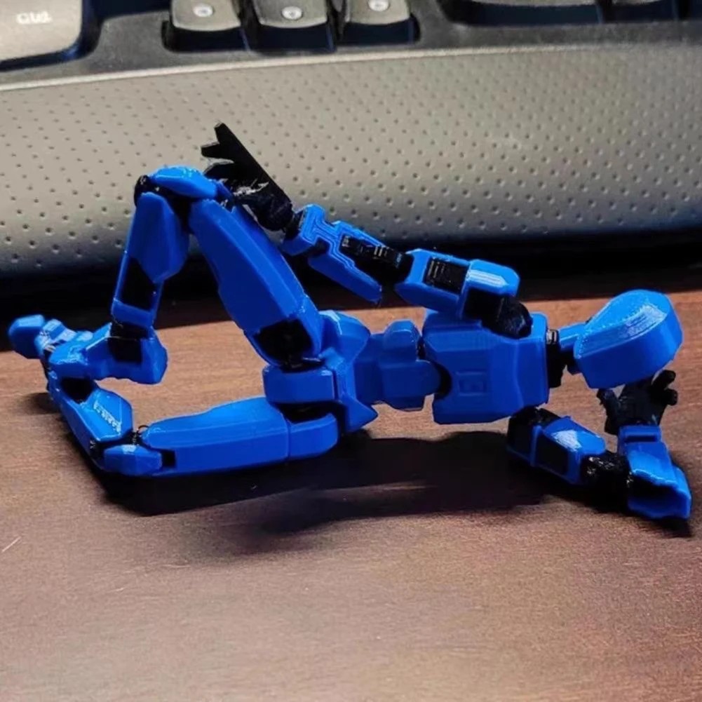 3D Printed Multi-Jointed Movable Lucky 13 Action Figure