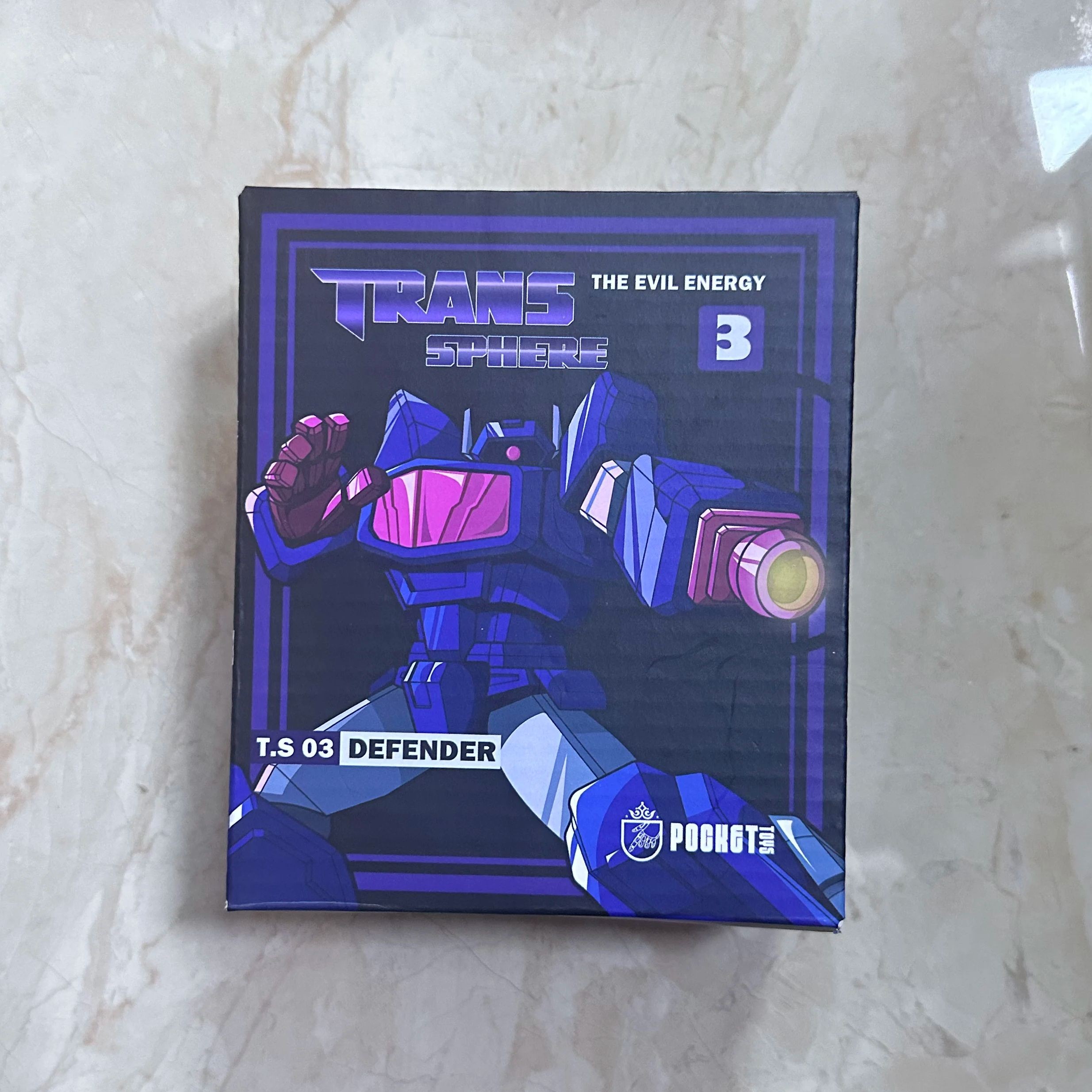 PocketToys PT-03 Shockwave Mini Transformer