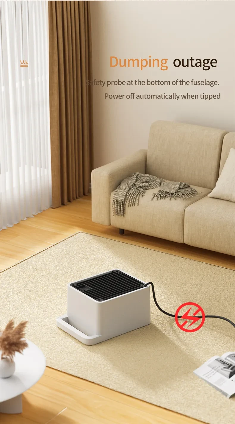 Household Warm Air Blower Desktop Mini Heater
